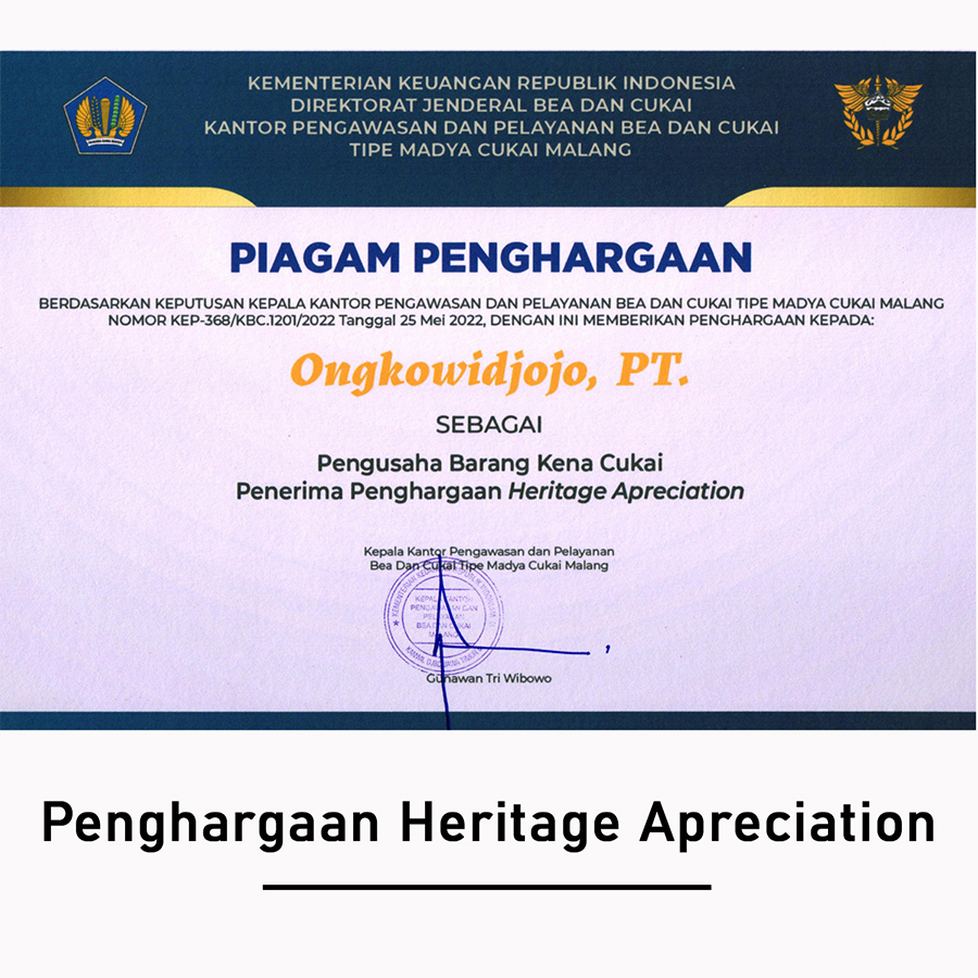 penghargaan heritage apreciation